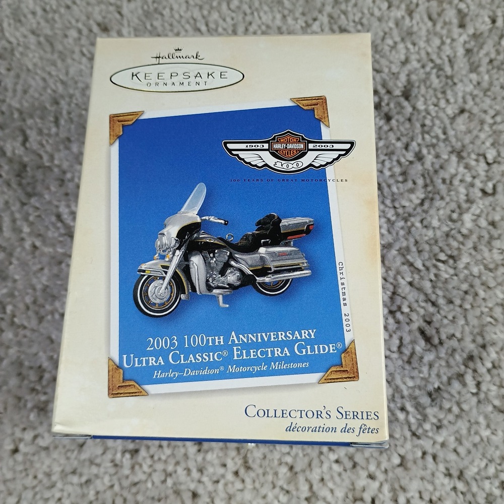 Hallmark 2003 Harley-Davidson 100th Anniversary Ultra Classic Electra Glide
